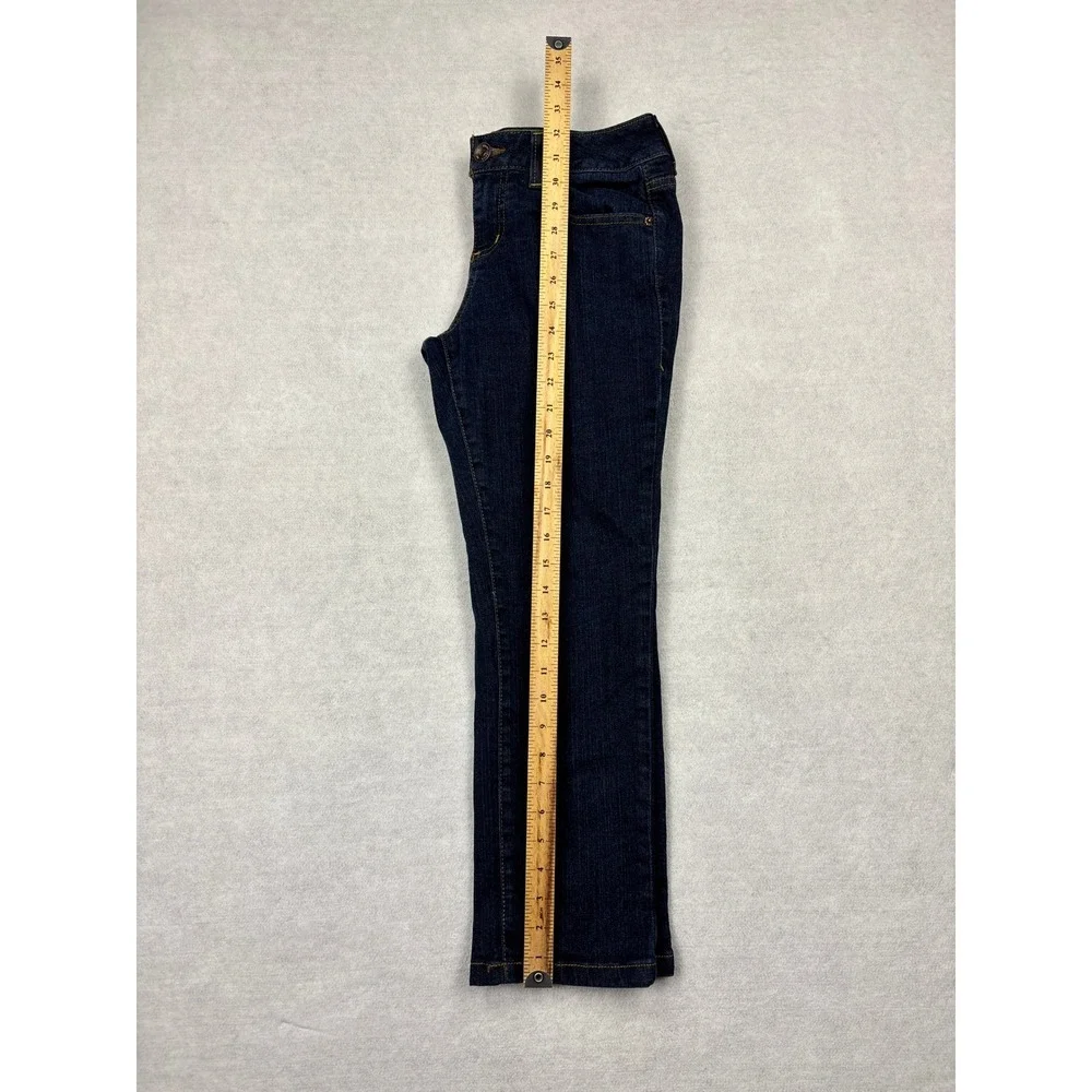 DKNY Soho Jeans Womens 6P Dark Wash Stretch Denim Blue Classic 5 Pocket‎